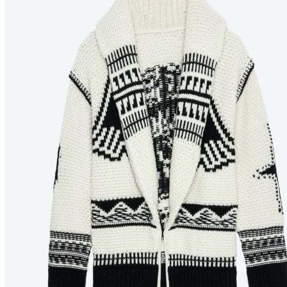 Zadig & Voltaire Ask For Love Open Cardigan Womens Med/large - Picture 4 of 12